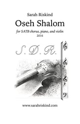 Oseh Shalom SATB choral sheet music cover